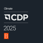 CDP B Climate Score